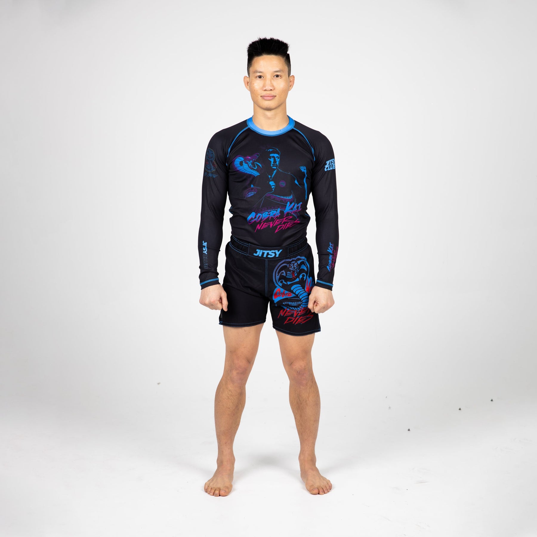 Cobra Kai Never Dies MMA Shorts - Youth