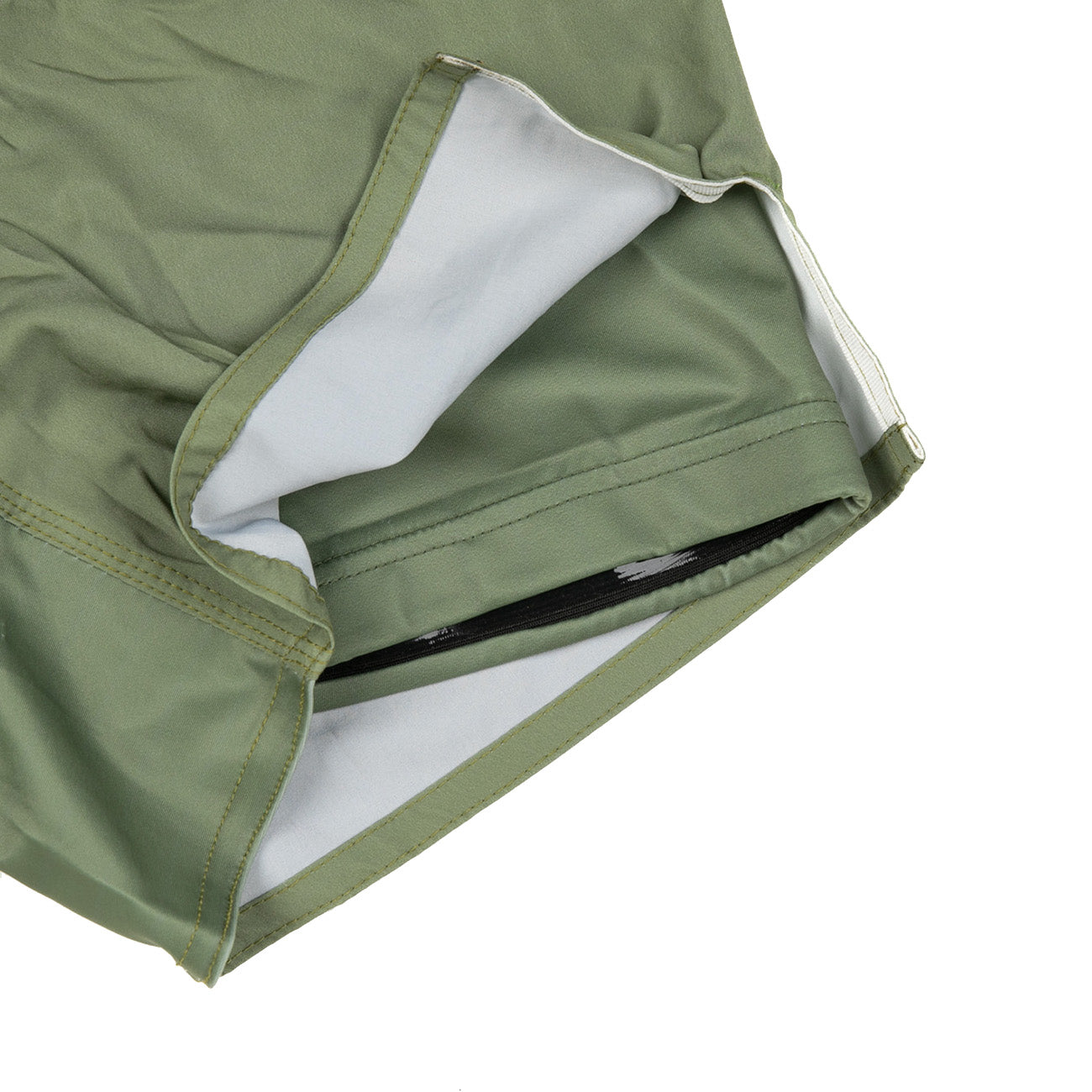 MMA Shorts Khaki Green - Women