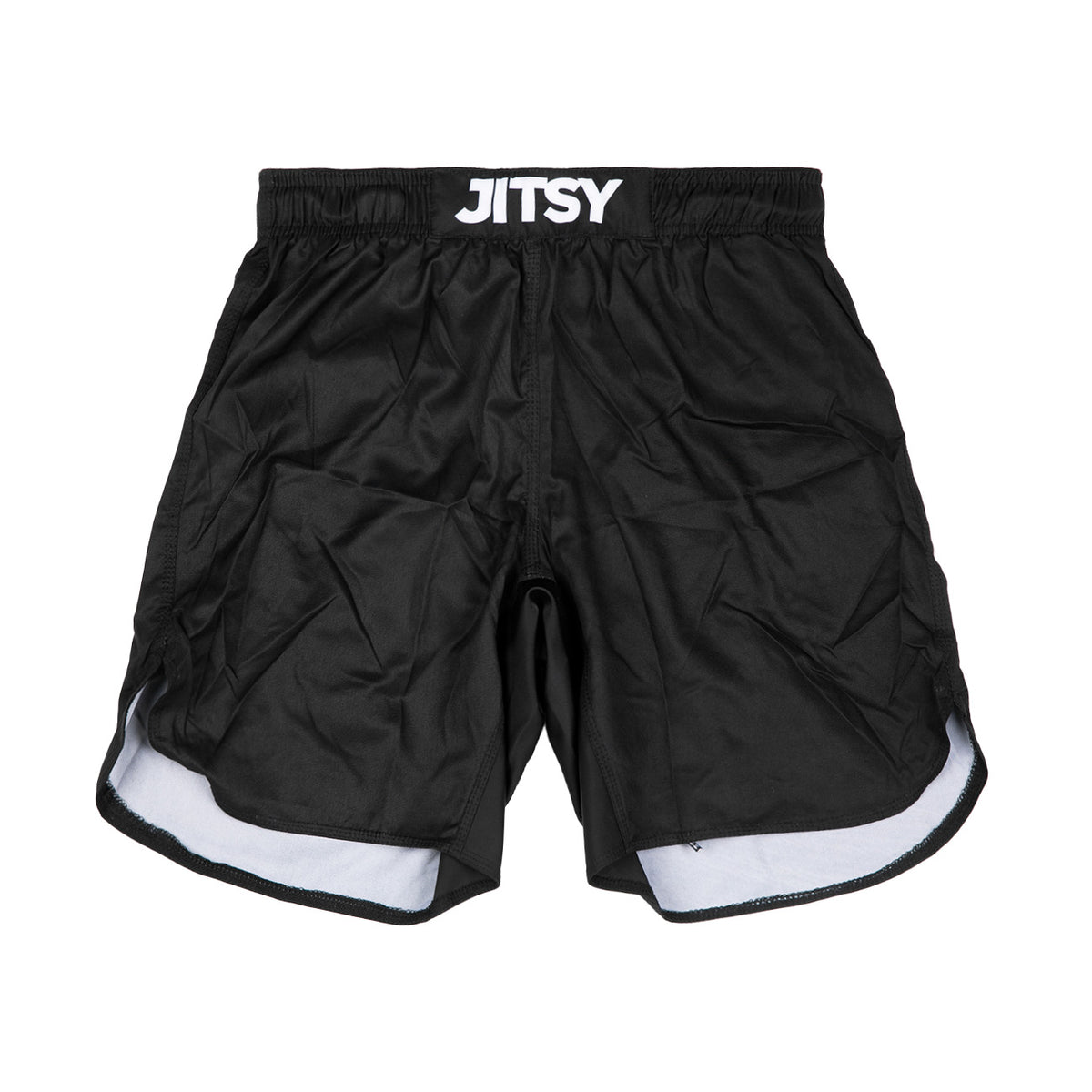 Jitsy Black Grappling Shorts - Big Men