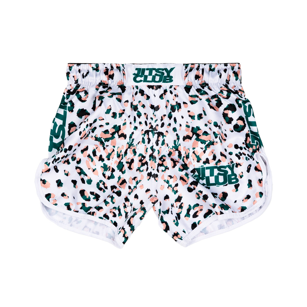 White Ocelot Hybrid Shorts - Big Men