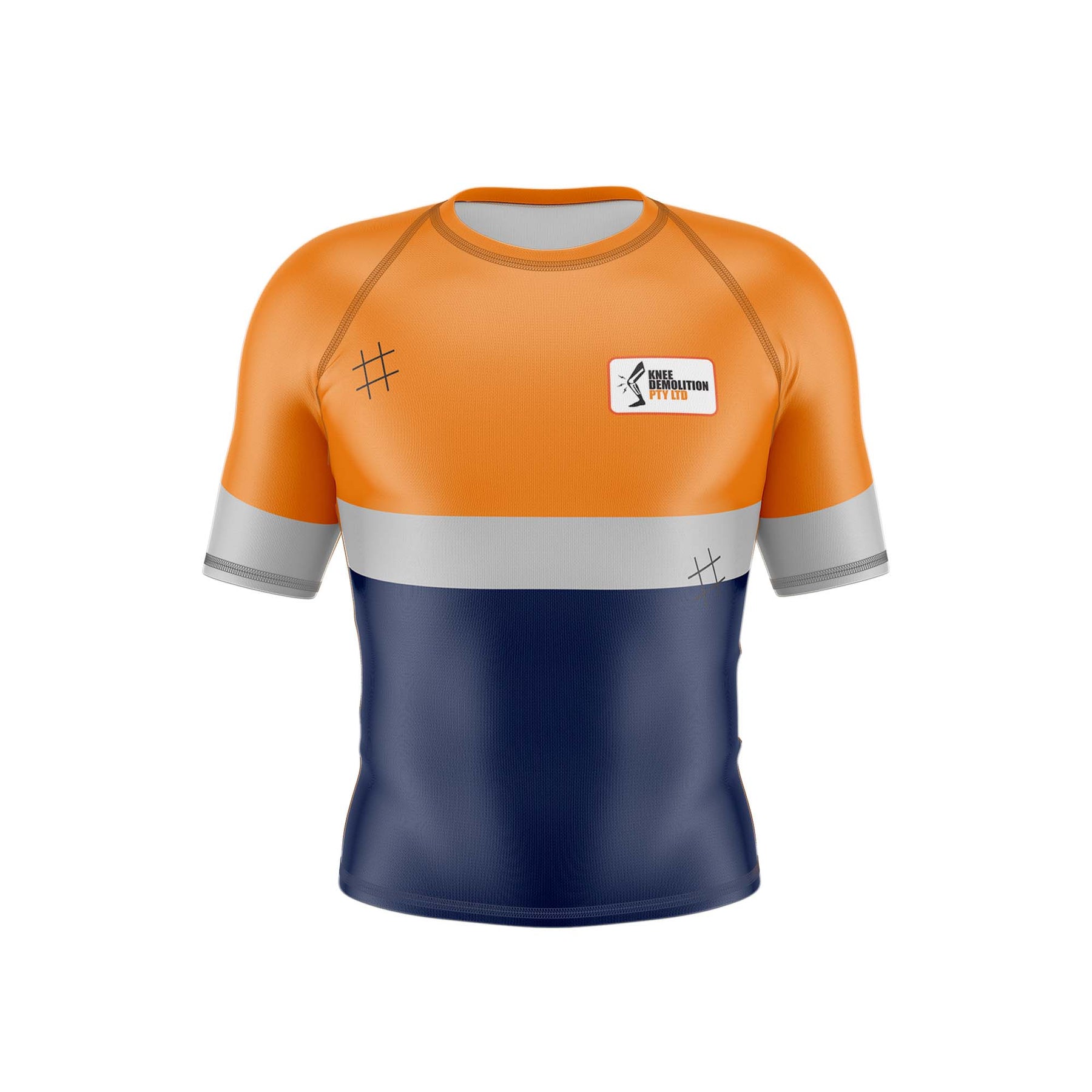 Knee Demolition Rash Guard - Men