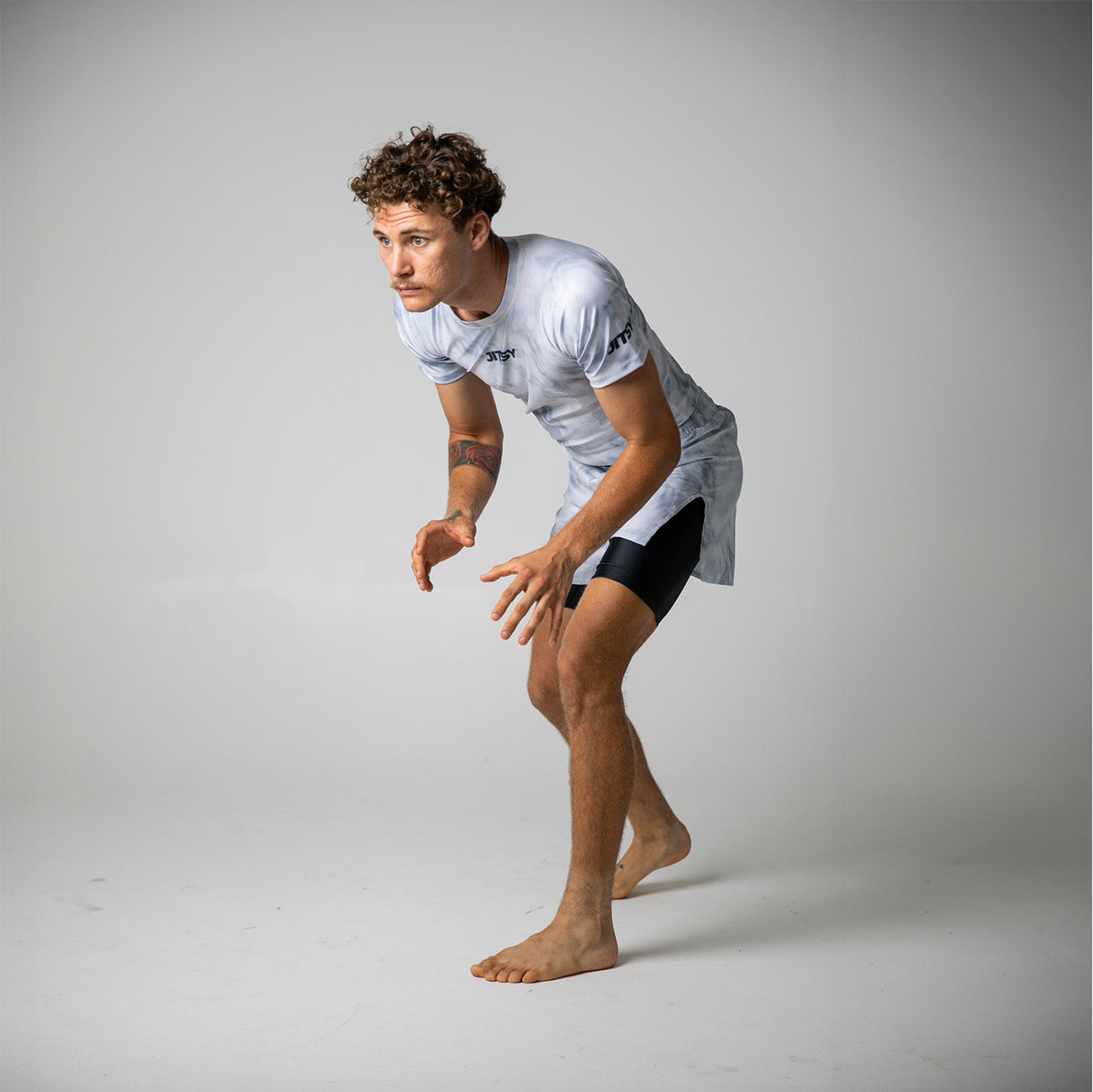 2-in-1 MMA Shorts Mist - Men