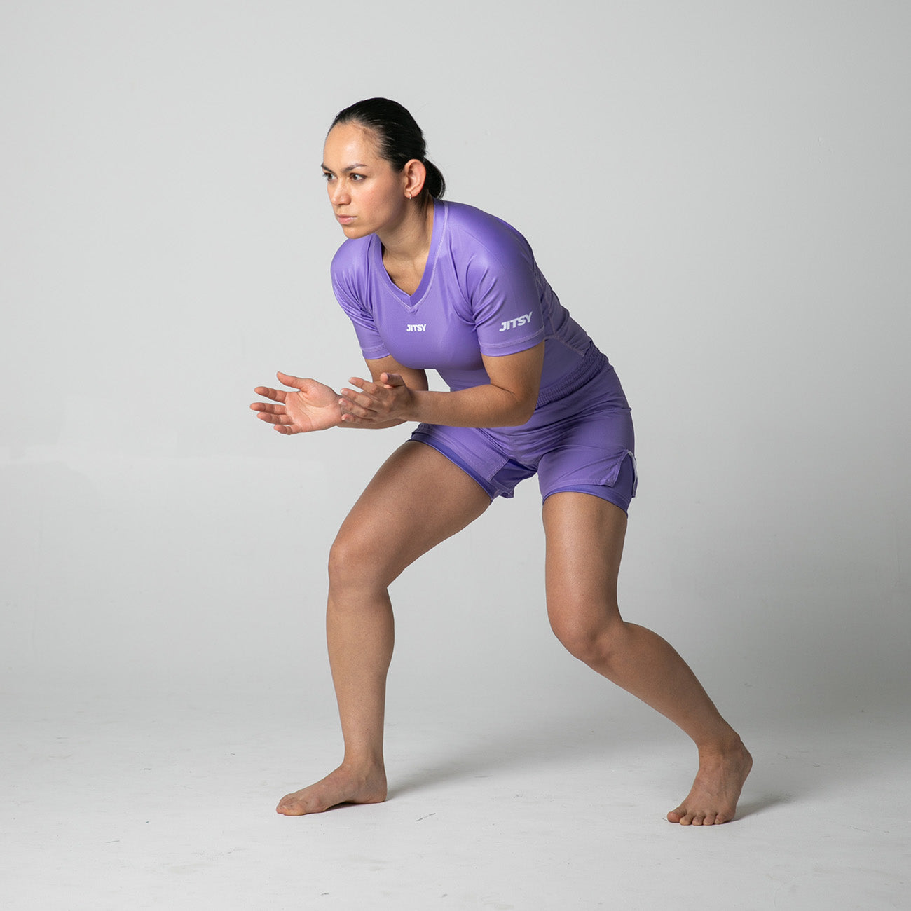 MMA Shorts Purple - Women