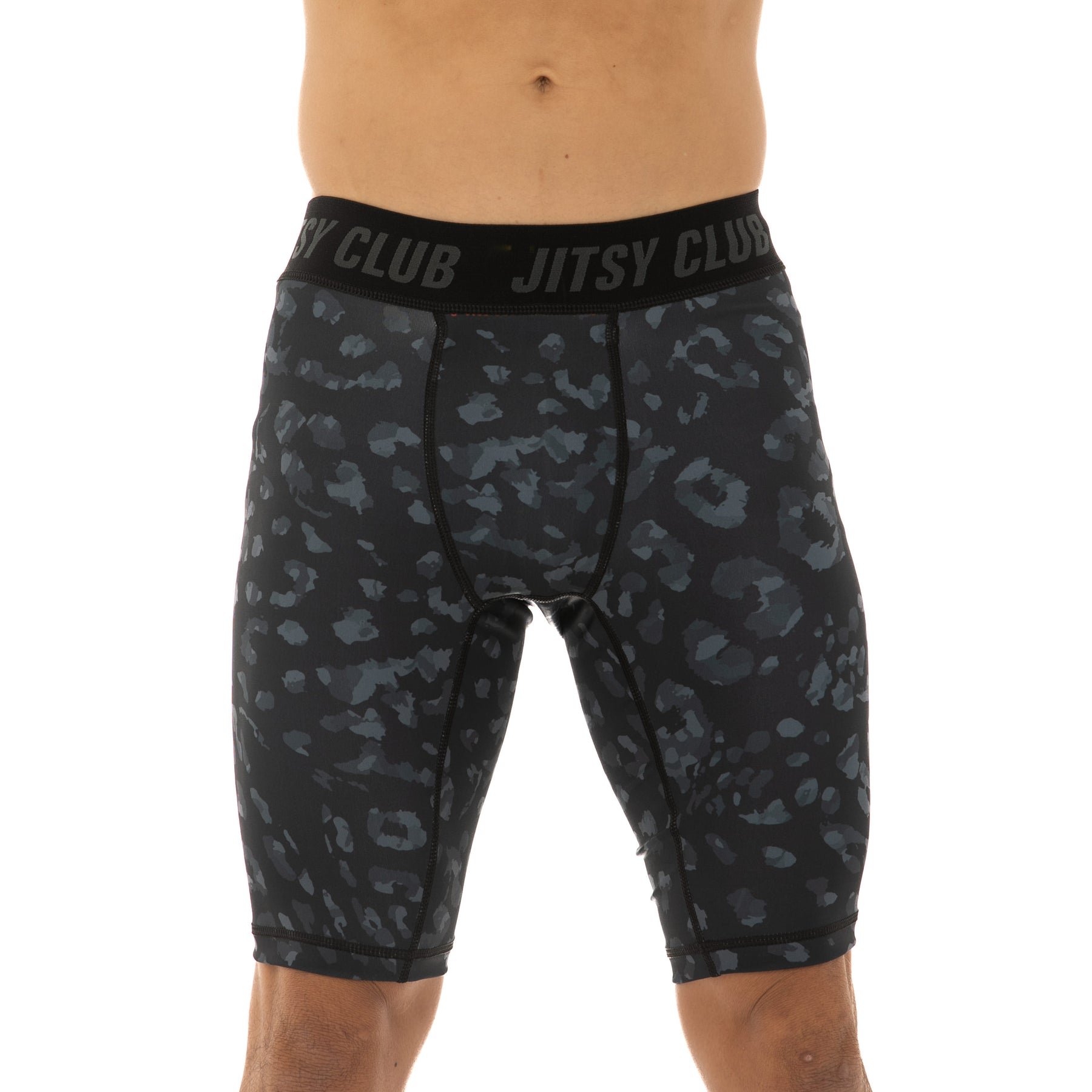 Jitsy Compression Shorts Black Ocelot - Men