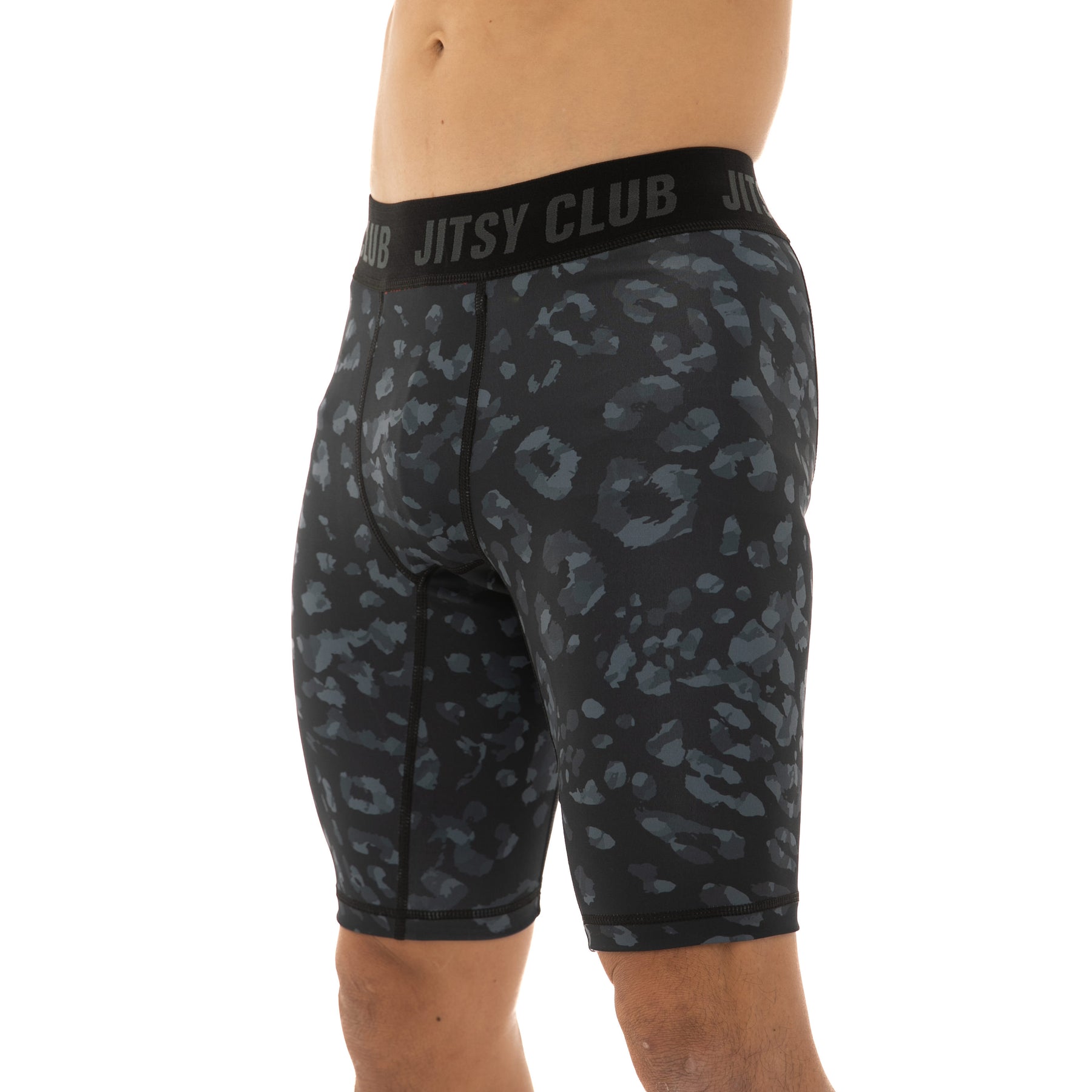 Jitsy Compression Shorts Black Ocelot - Men