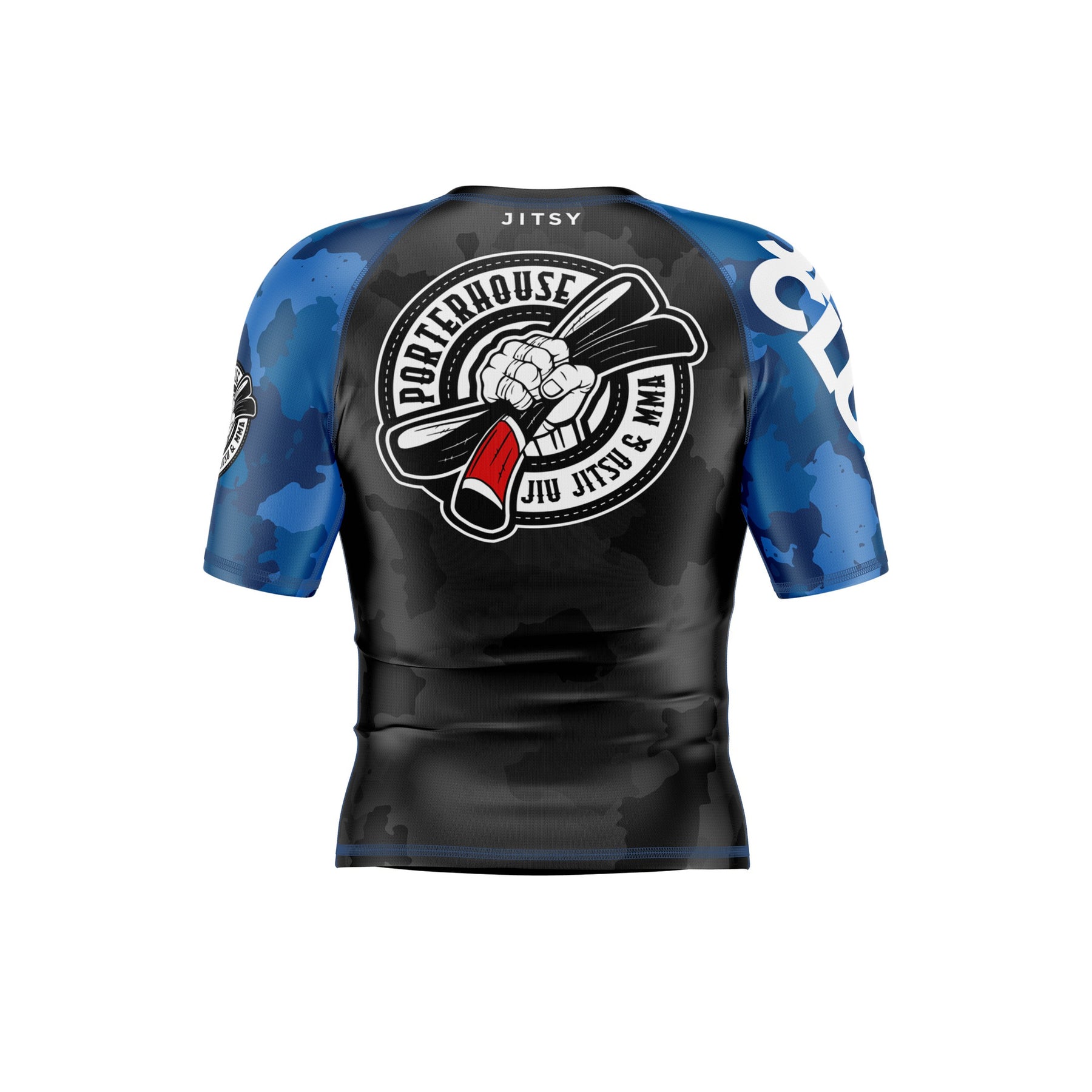 Porterhouse MMA X Jitsy Ranked Rash Guard Collab