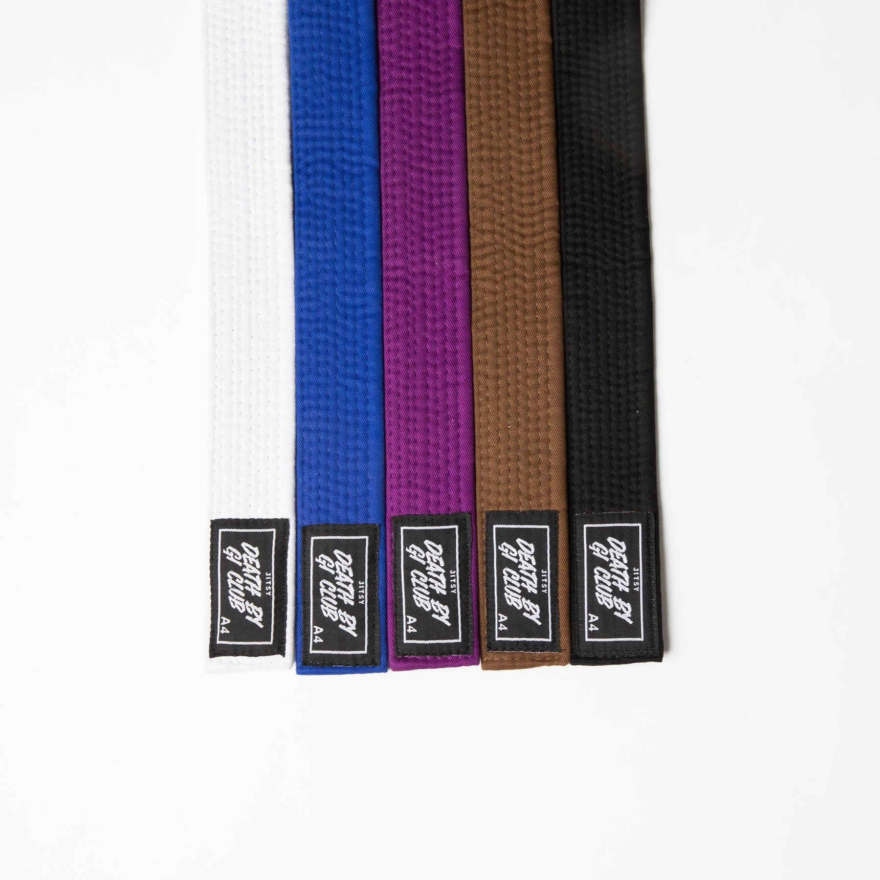 Jitsy DBGC BJJ Belts - Adults