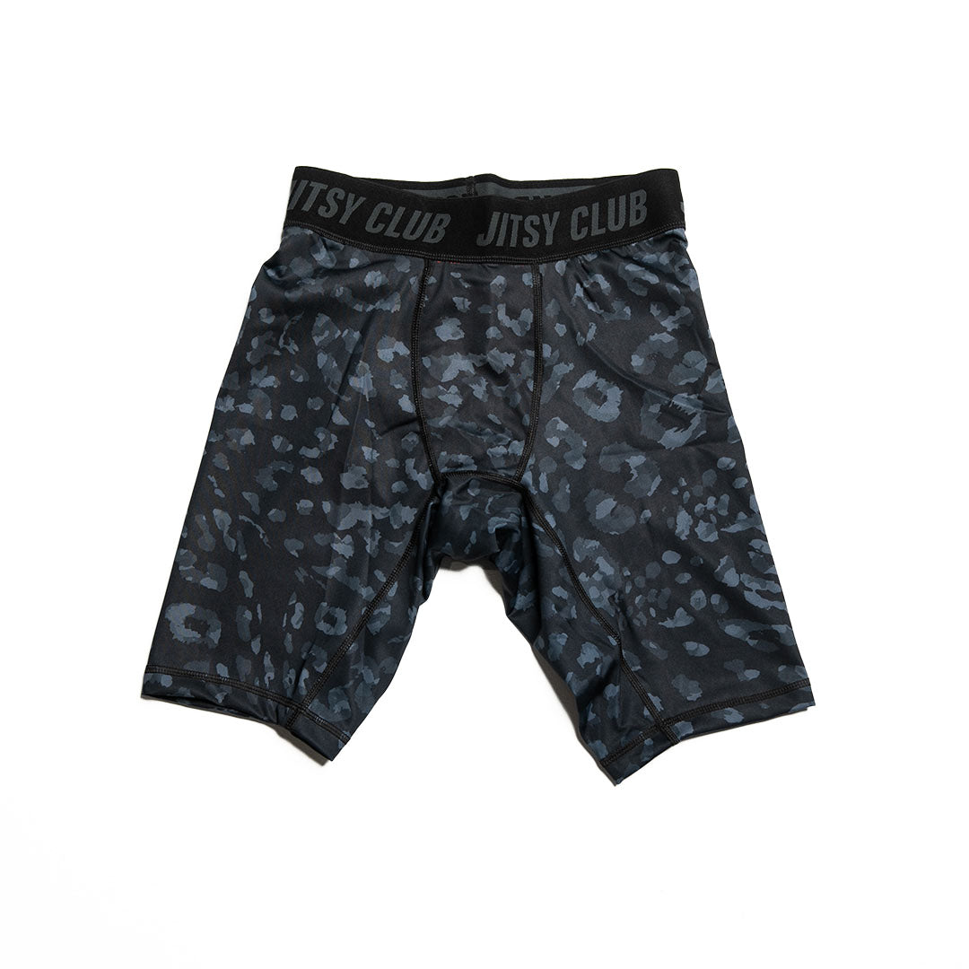 Jitsy Compression Shorts Black Ocelot - Men