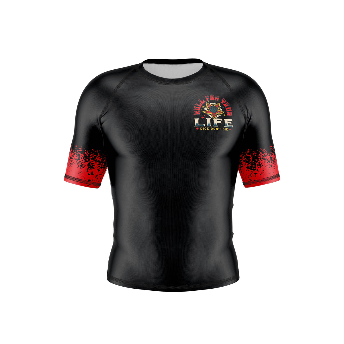 Roll For Your Life Rash Guard - Men