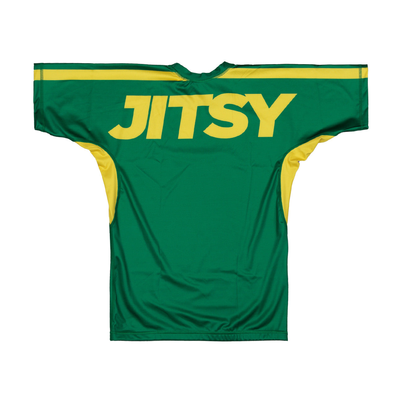 Green & Gold Rash Guard - Men