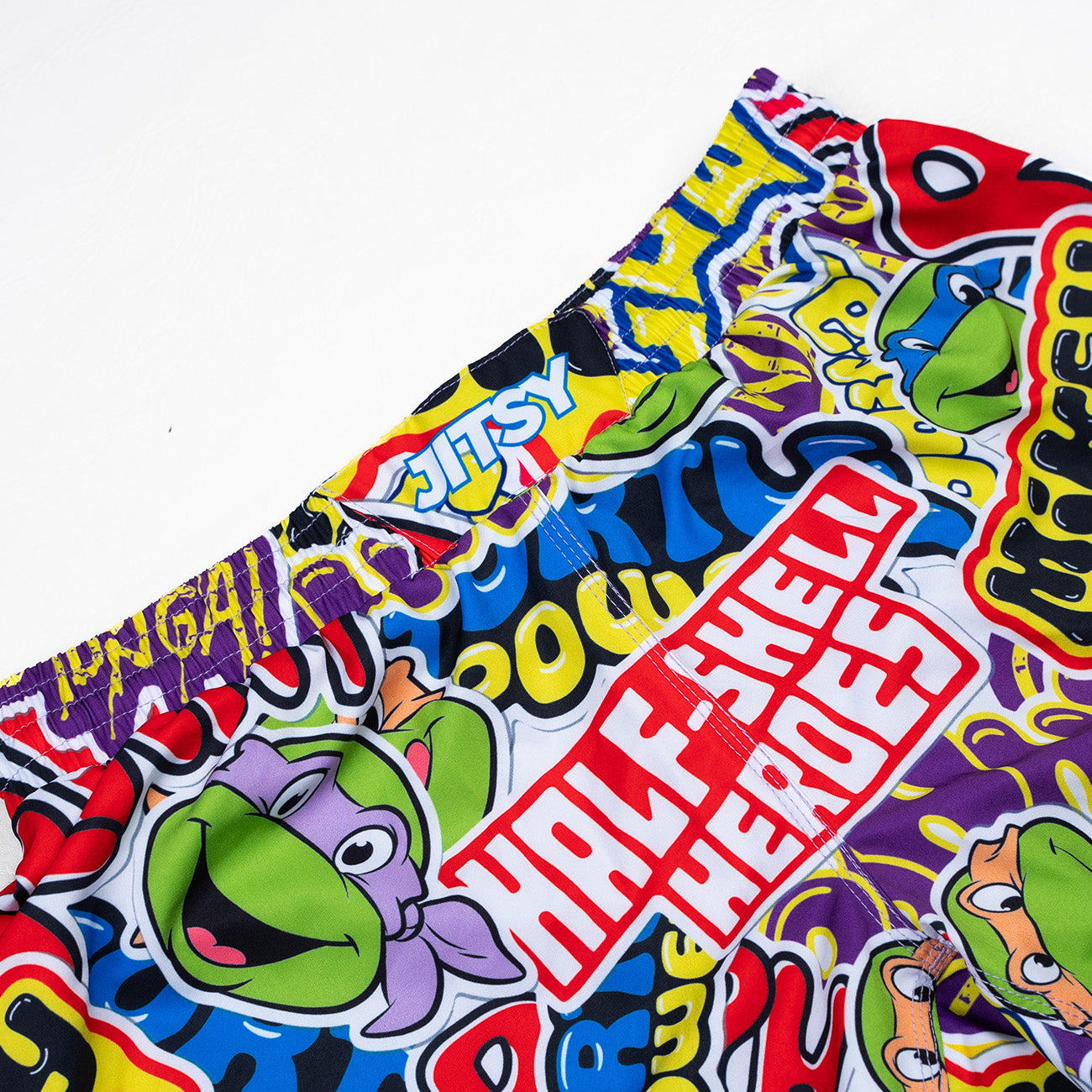 TMNT Graffiti MMA Shorts