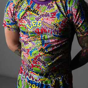 TMNT Graffiti Rash Guard - Unisex