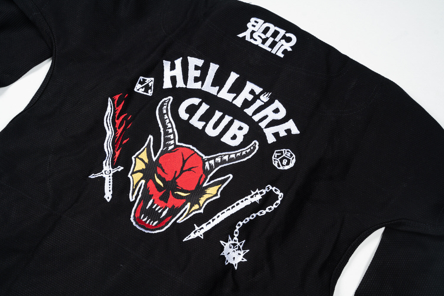 ᓚᘏᗢ nade on X: hellfire club shirt i made for cult pixie! 👹    / X